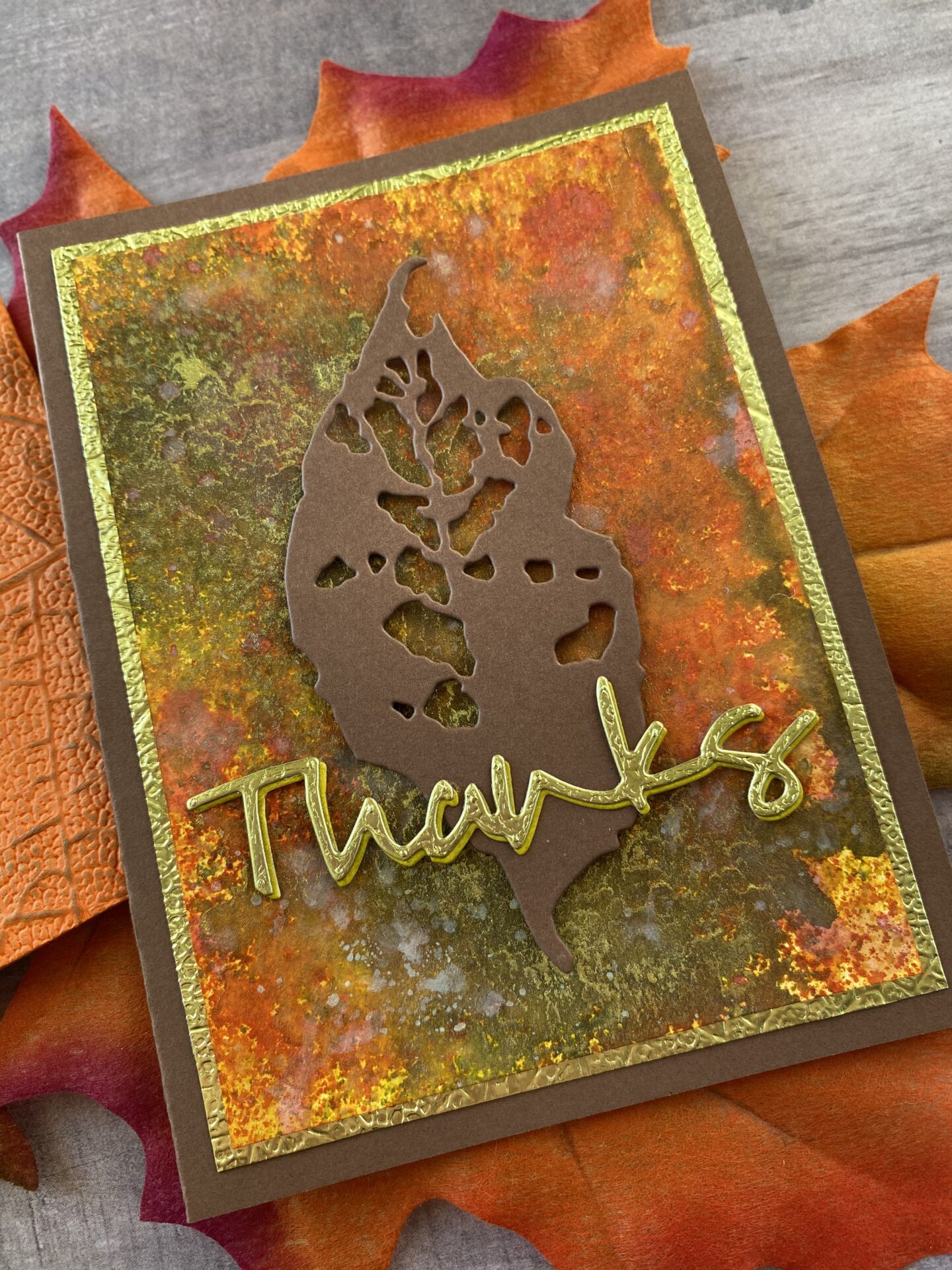 Leaf Thanks Cards - Grove Crafted