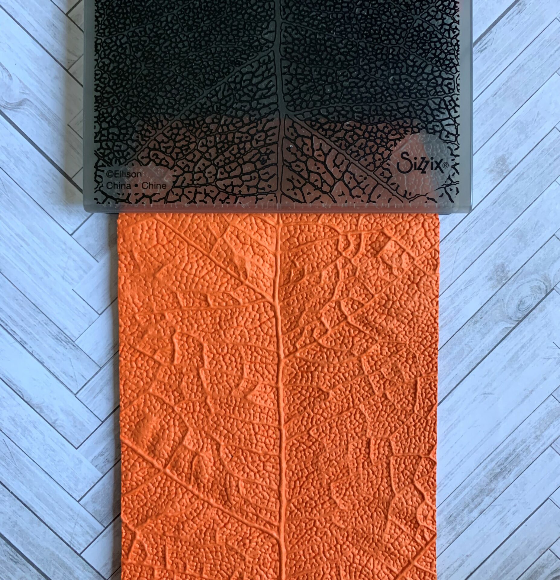 Leaf Embossed Envelope Grove Crafted