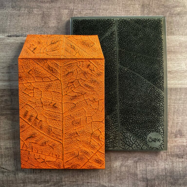 Leaf Embossed Envelope