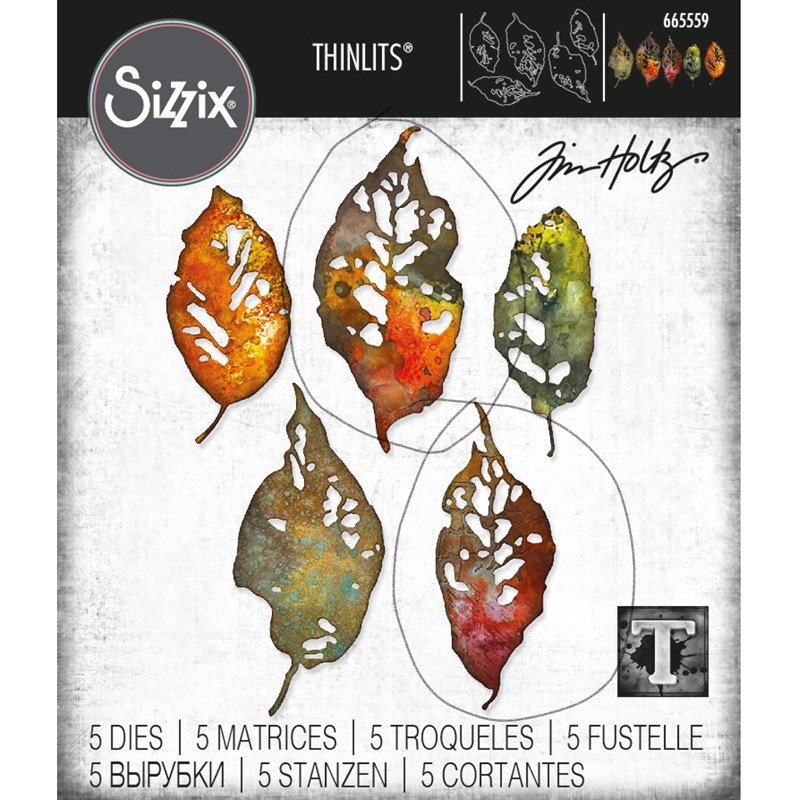 Leaf Fragments Sizzix Thinlits