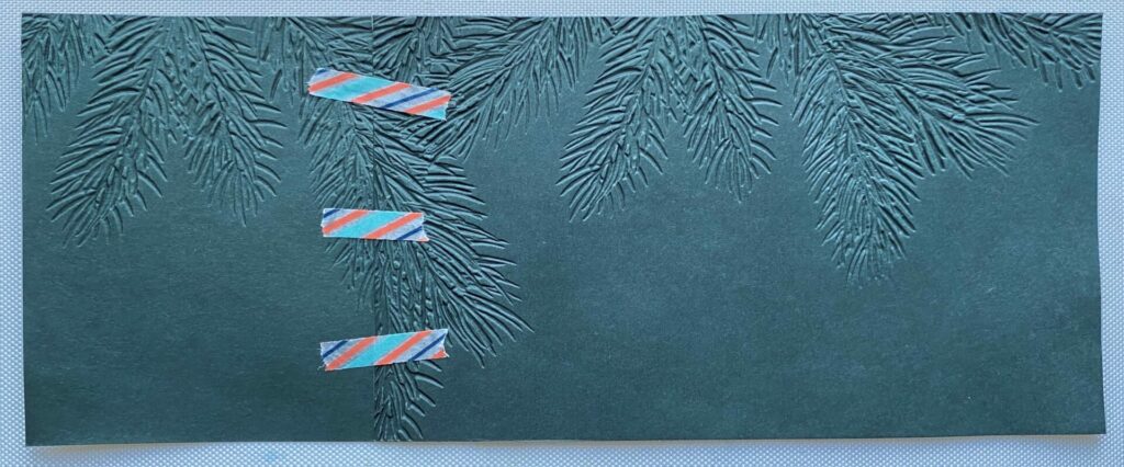 Taping The Pine Branch Background