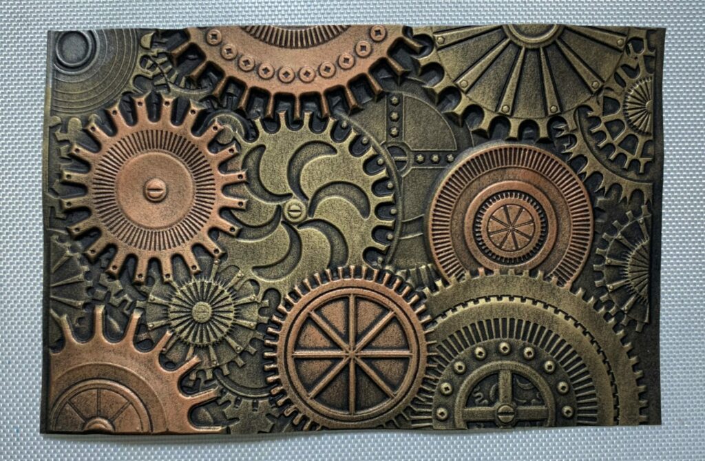 Finished gears panel 
