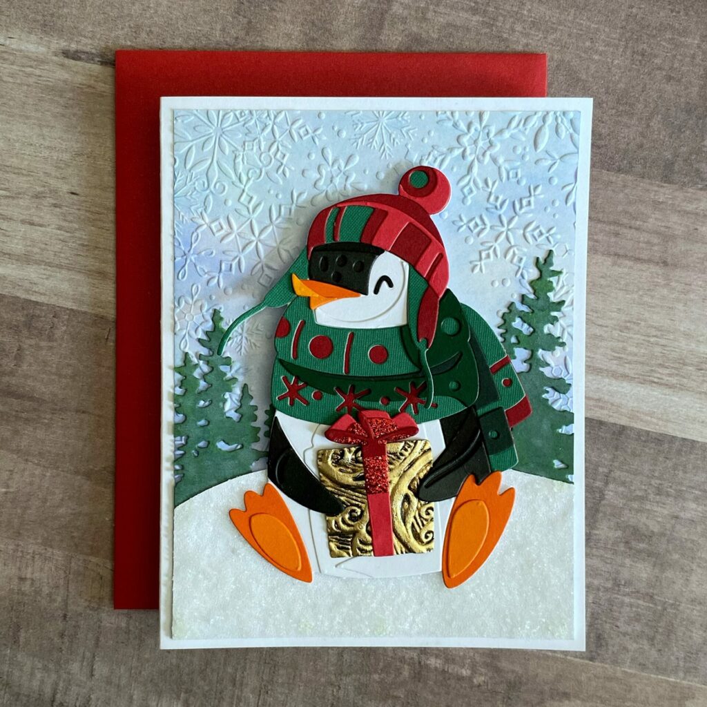 Eugene Christmas Card And Envelope