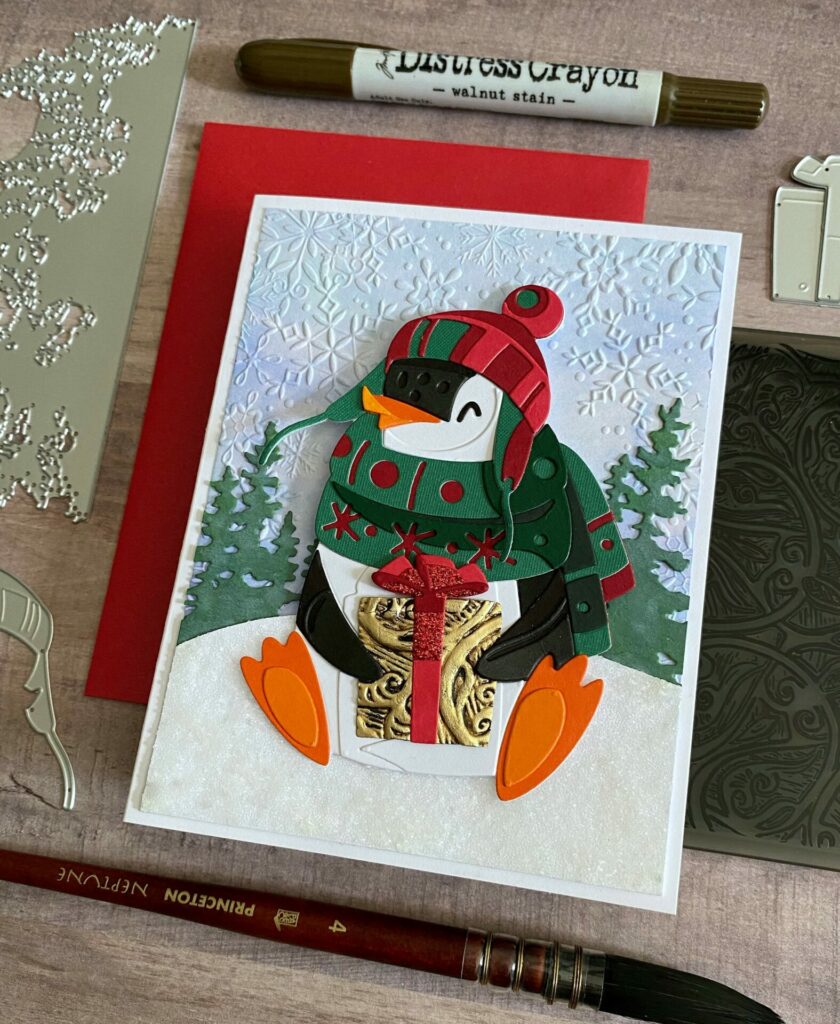 Eugene Christmas Card With Supplies