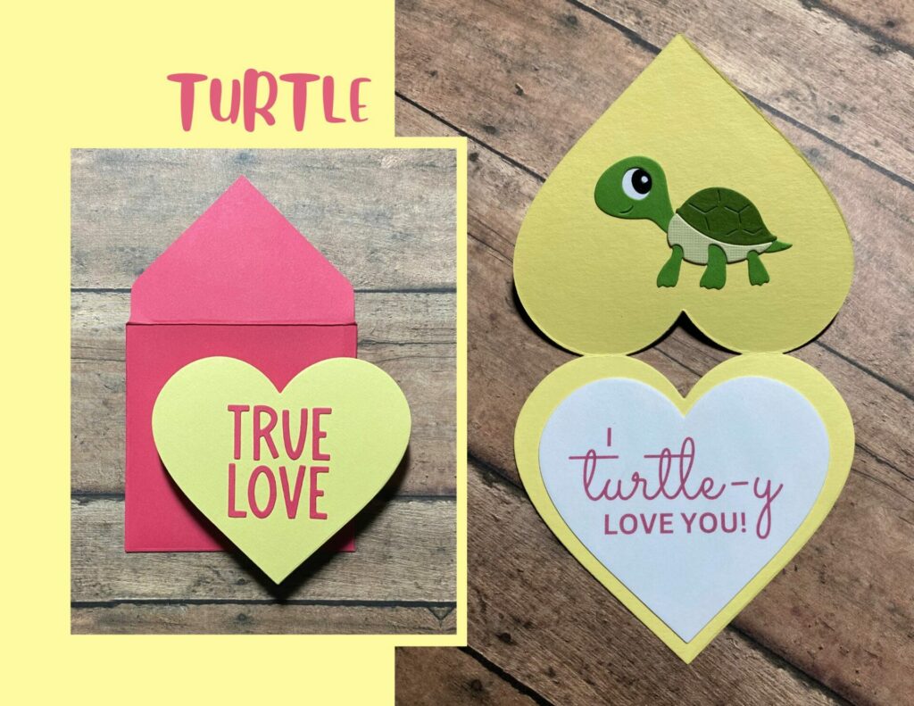 Turtle punny valentine