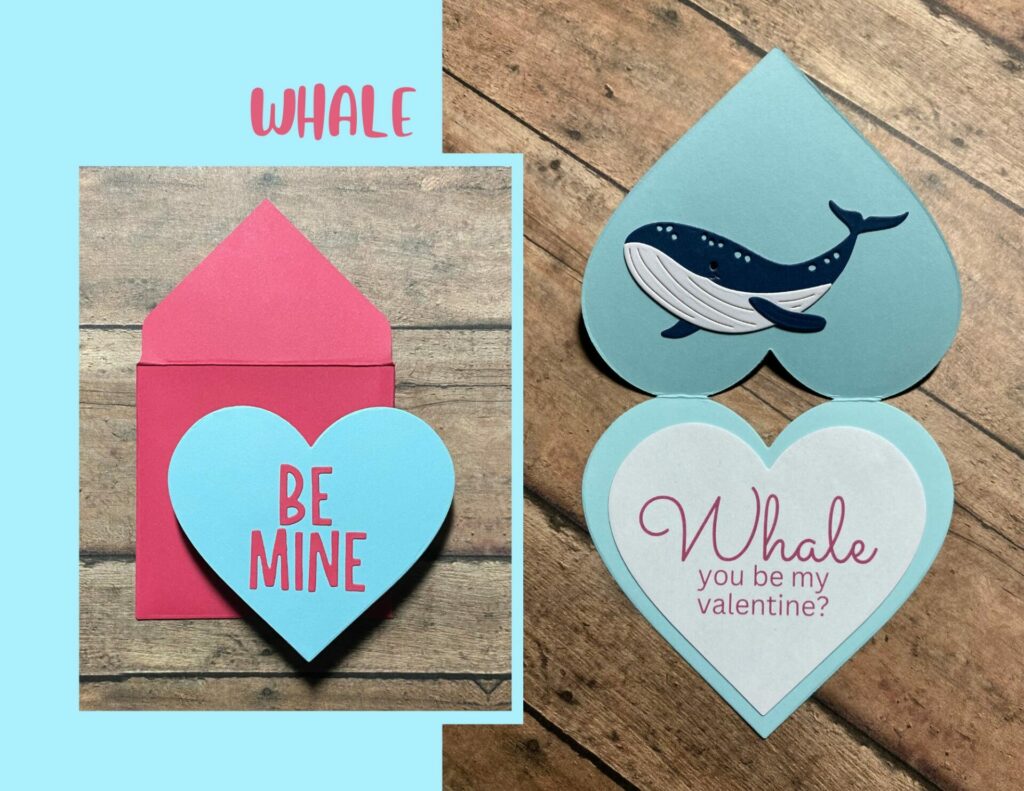 Whale punny valentine
