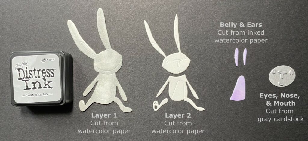 Bunny cut layers