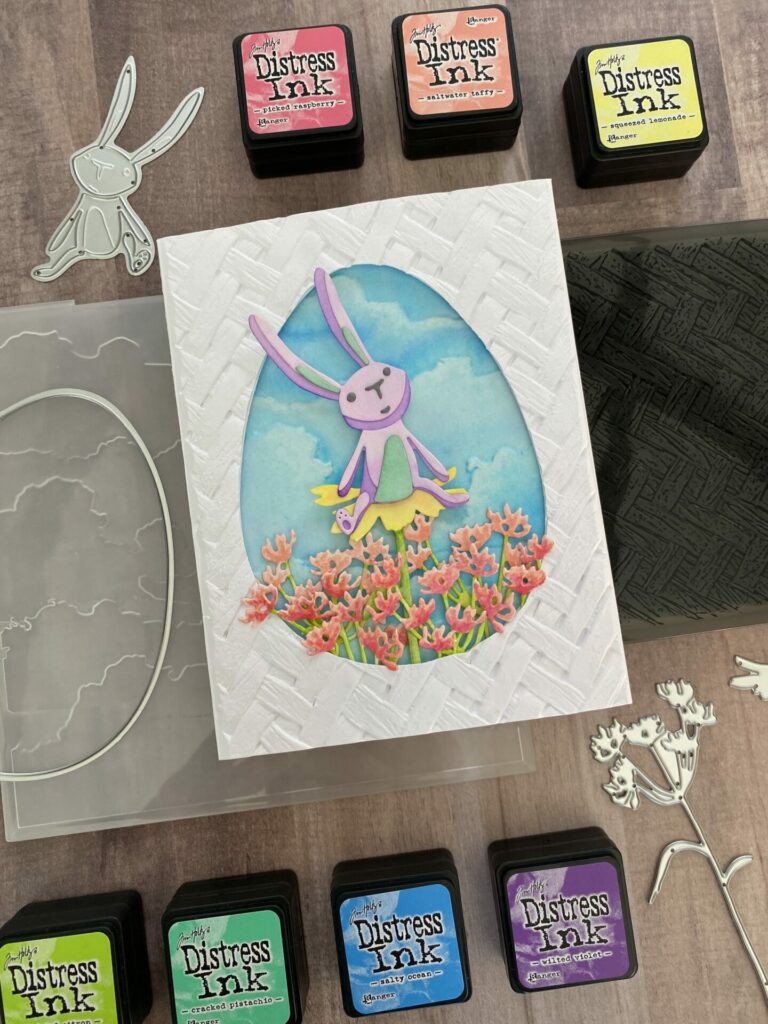 Bunny Daydreams Easter Card With Supplies