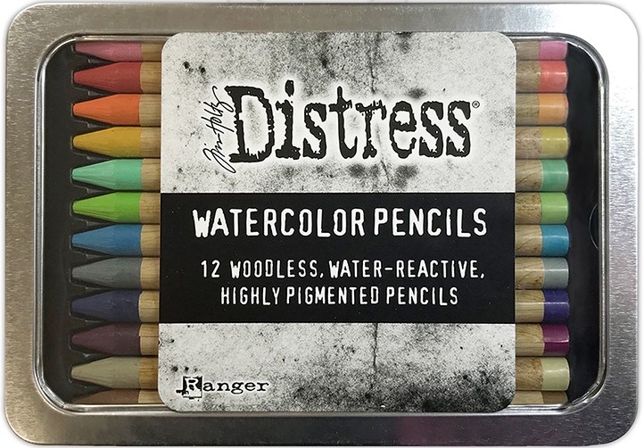 Distress Watercolor Pencils Affiliate Link
