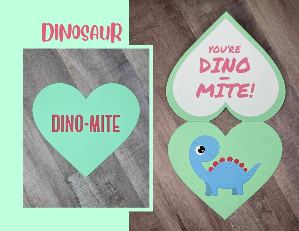 DINO-MITE – Dinosaur Valentine
