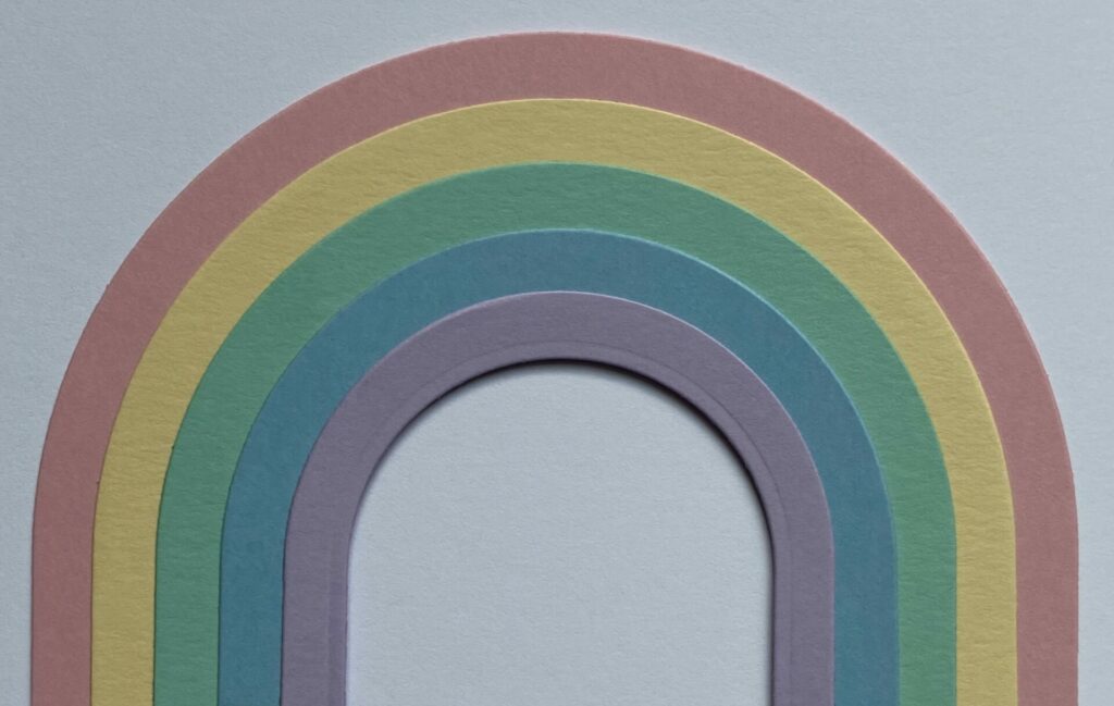 Assembled rainbow
