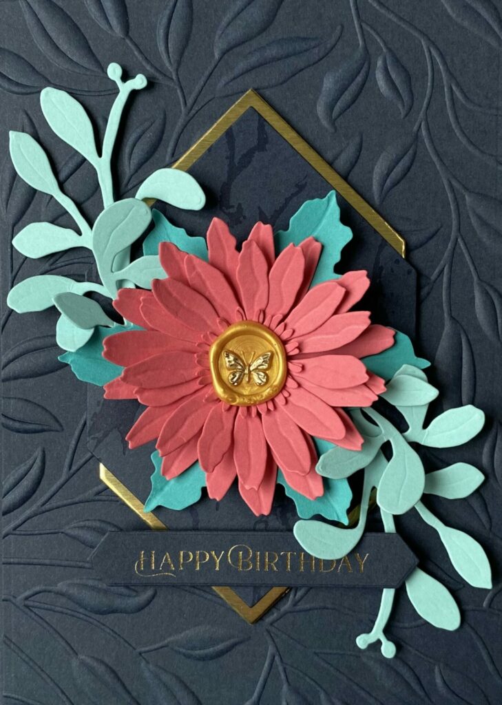 Butterfly Blooms Birthday Card