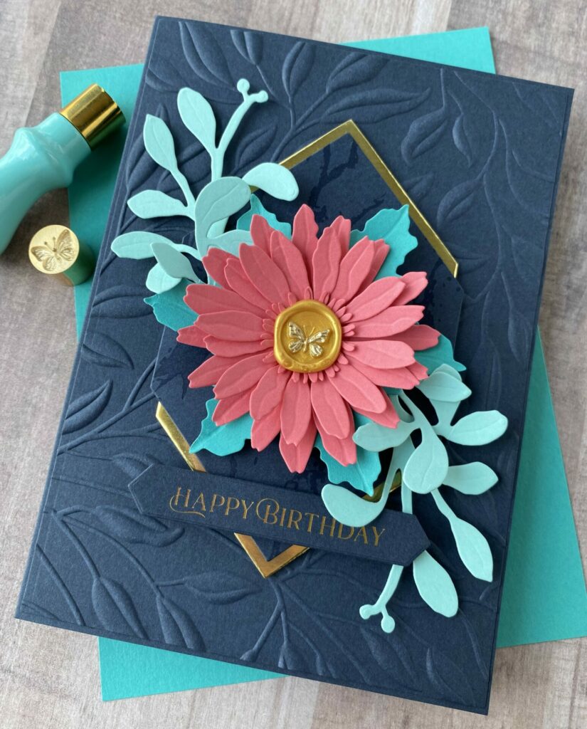 Butterfly Blooms Birthday Card