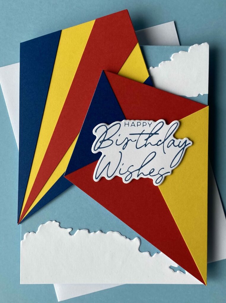Fly a Kite Gatefold Card Front