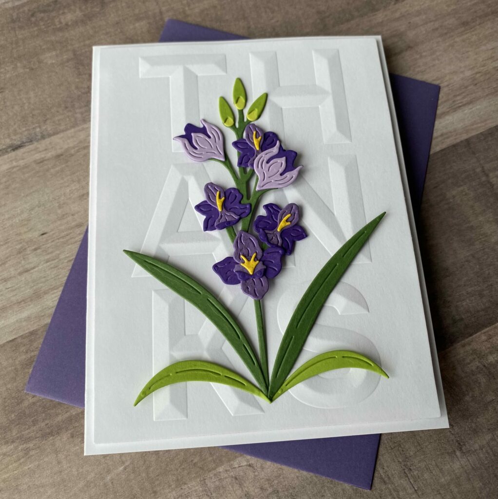 Blooming With Thanks Card