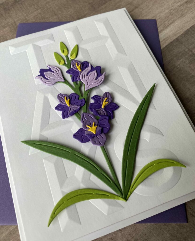 Blooming With Thanks Card