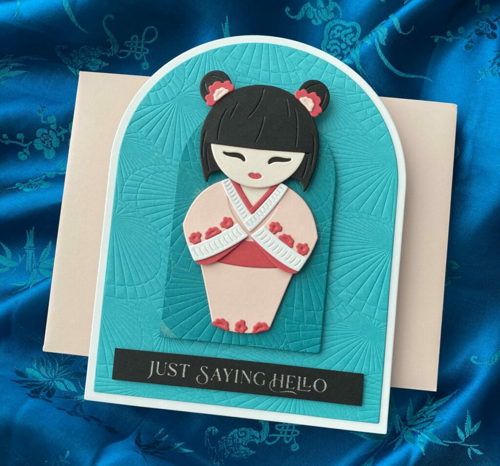 Arched Hello Card