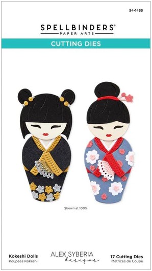 Kokeshi Dolls Cutting Die Set
