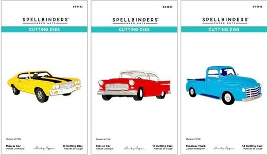 Spellbinders Classic Road Legends Cars & Truck Die Sets