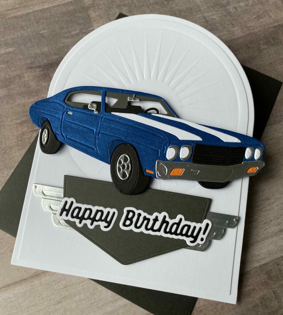 Classic Muscle Birthday Card