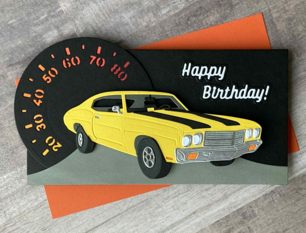 Built For Speed Birthday Card