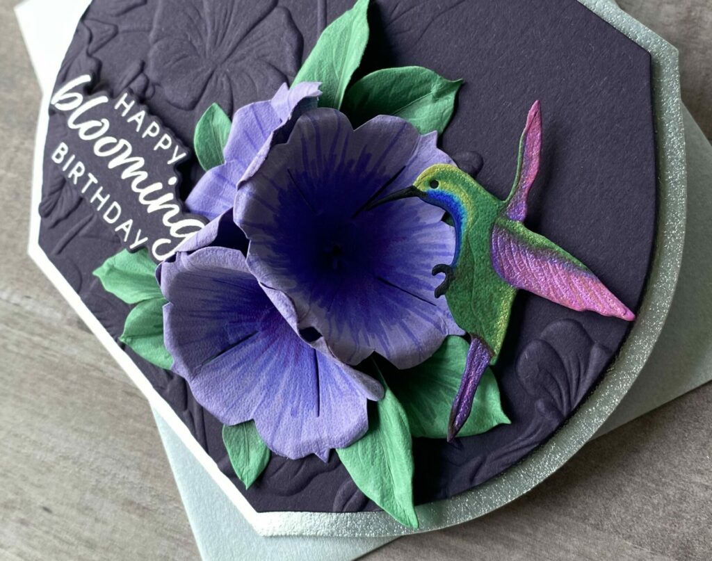 Petunia & Hummingbird
