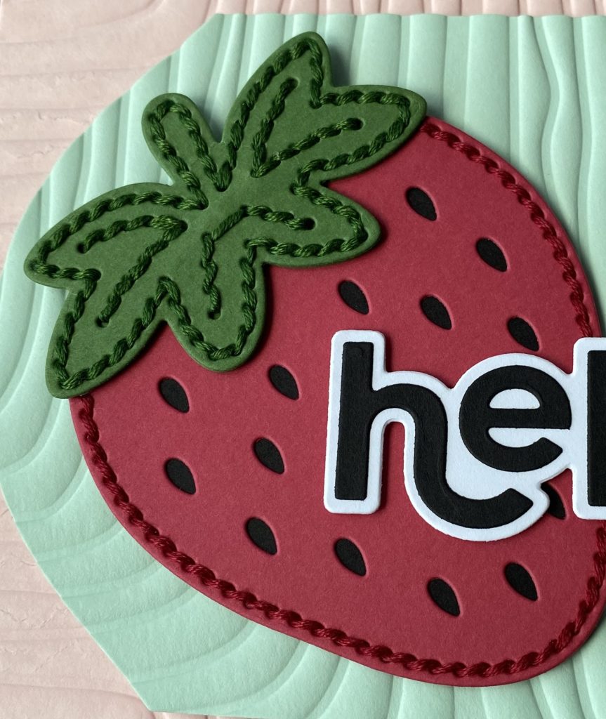 Stitched Strawberry