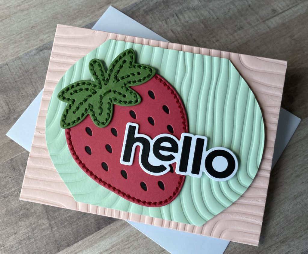 Berry Sweet Hello Card