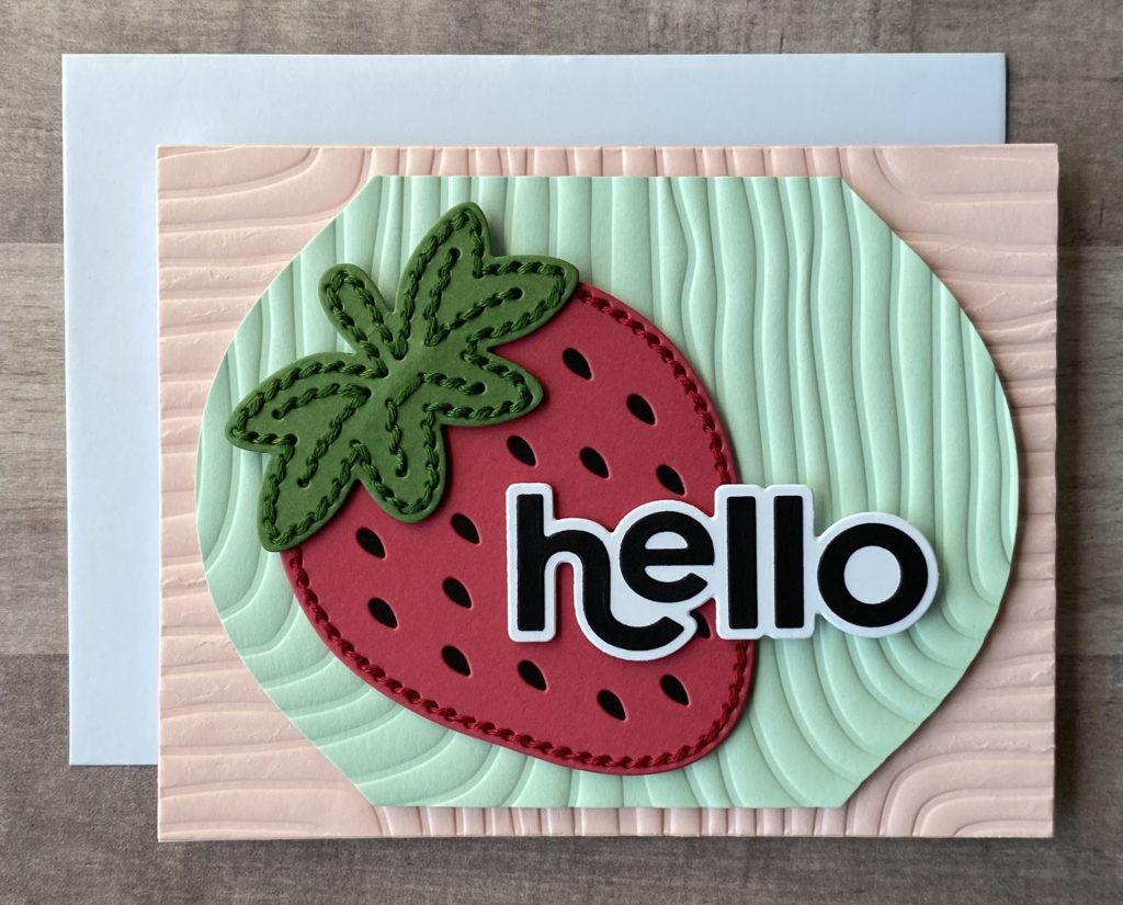 Berry Sweet Hello Card