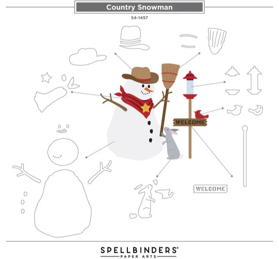 Country Snowman Assembly Guide