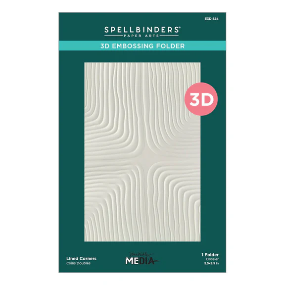 Lined Corners Embossing Folder