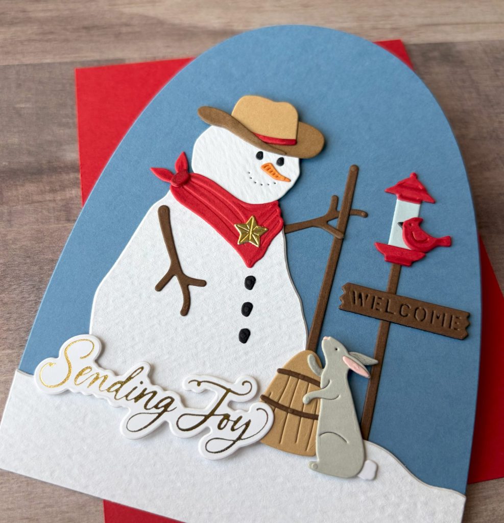 Country Snowman Card