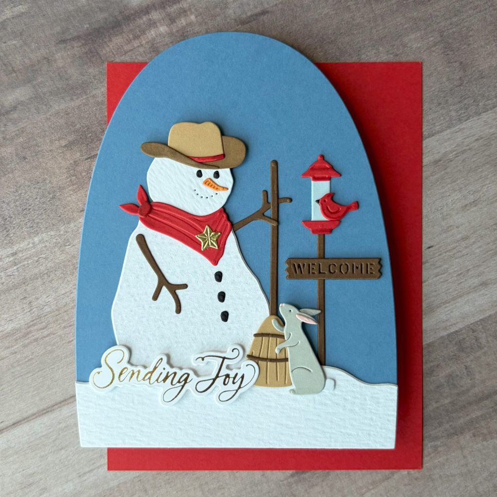 Country Snowman Card