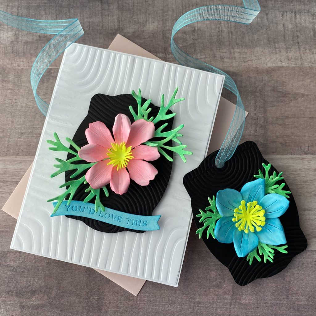 Modern Lines Card & Tag