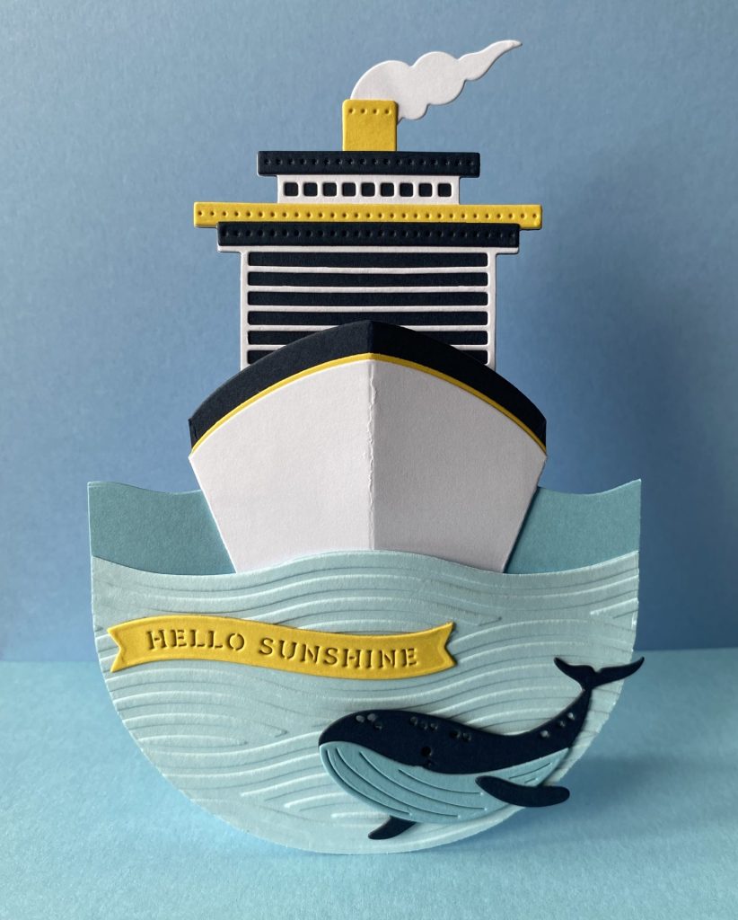 Hello Sunshine Rocker Card
