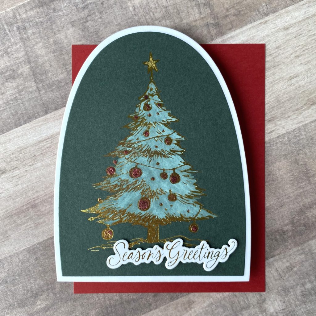 Twinkle Bright Tree Card