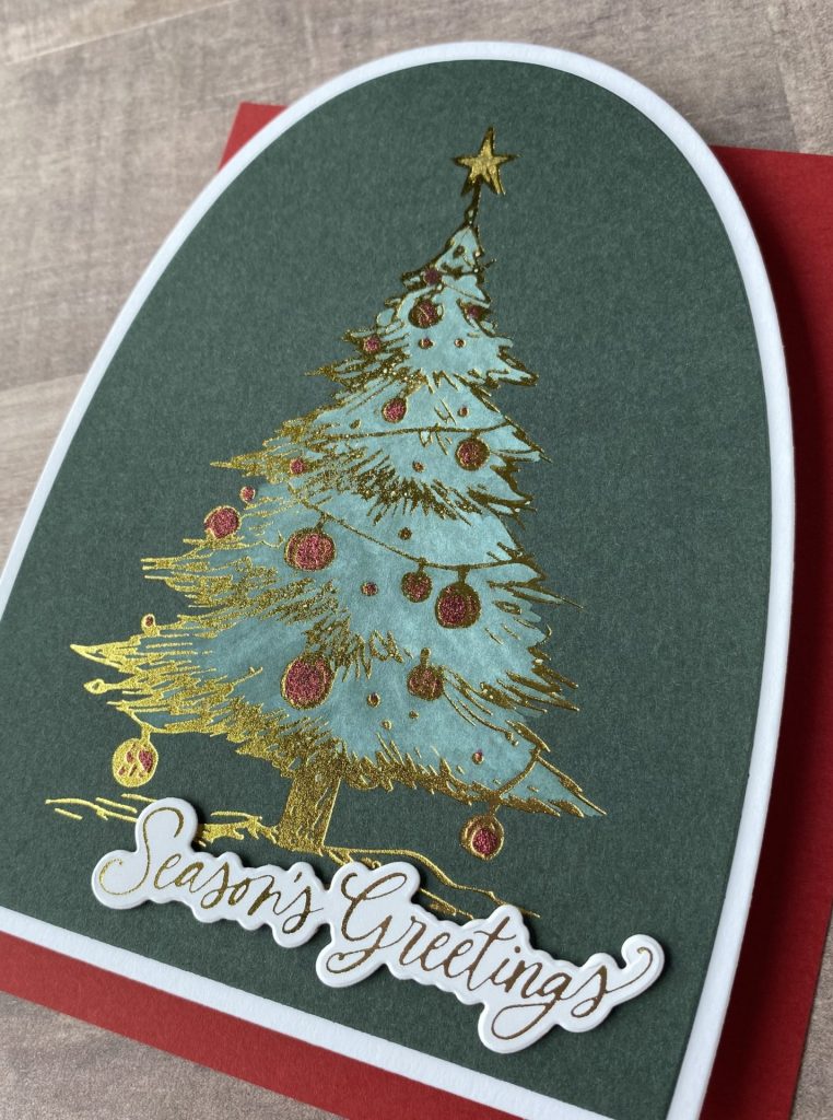 Wonderland Twinkle Bright Tree Card