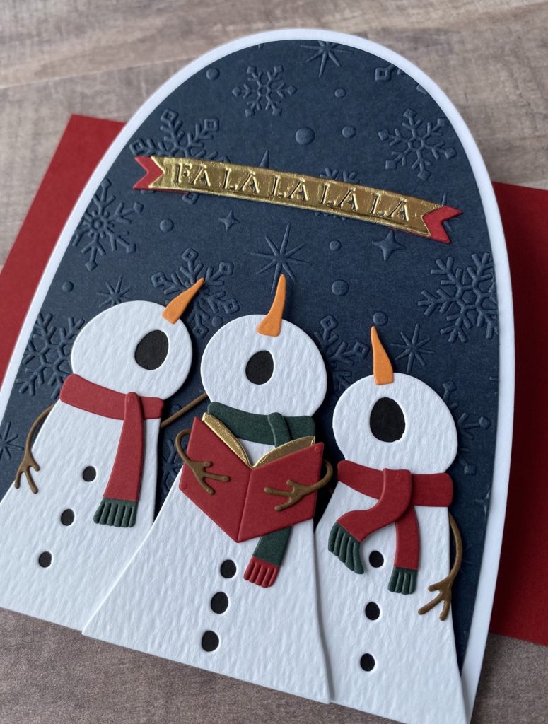 Wonderland Snow Notes Card