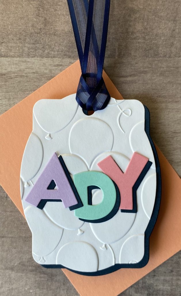 Personalized Girls Gift Tag