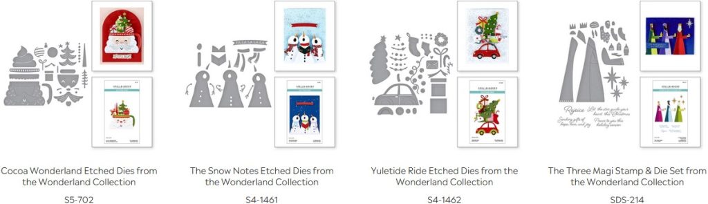 Wonderland Collection Cutting Dies