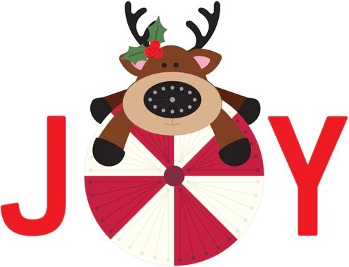October Stitching Die of the Month - Peppermint Prancer