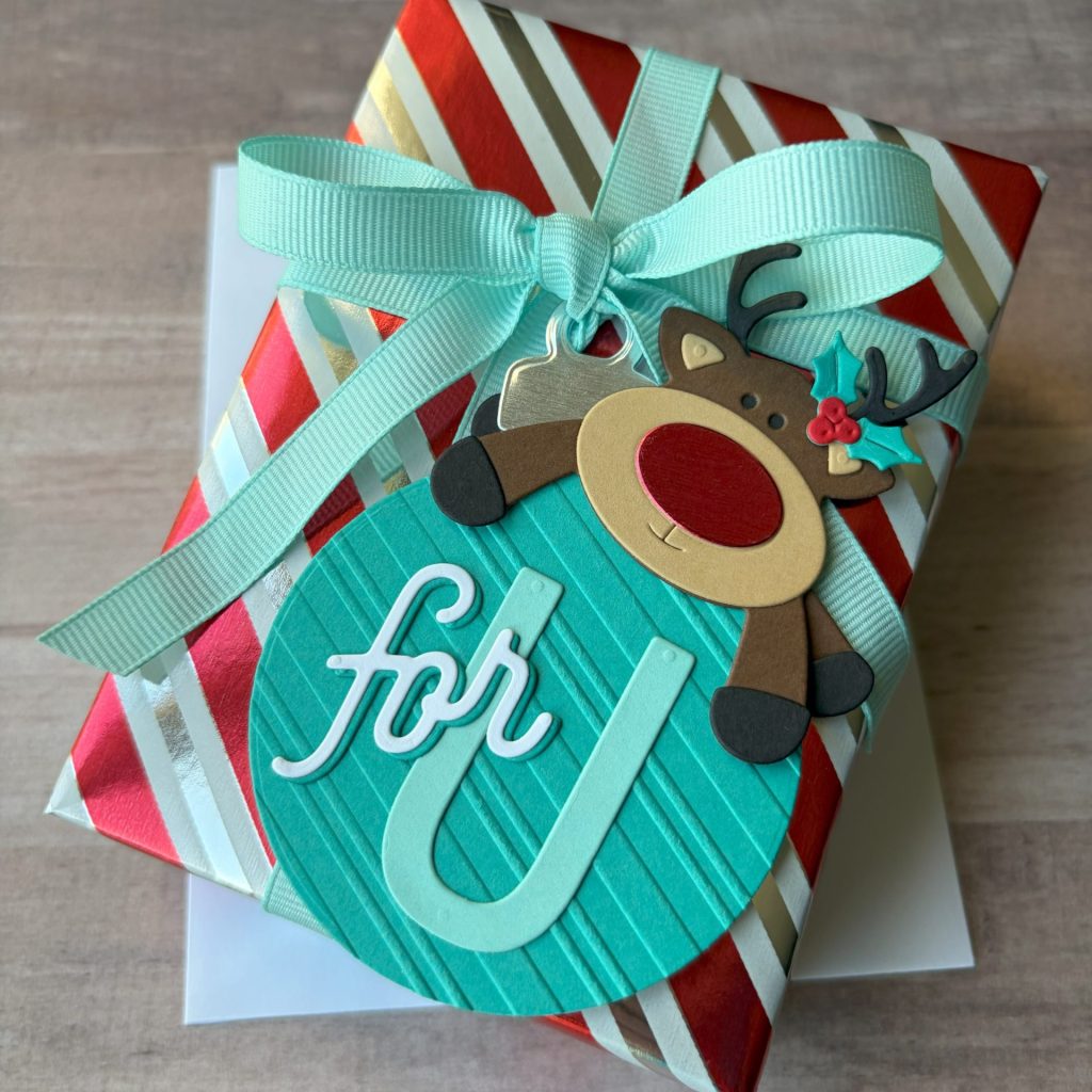 Peppermint Prancer Gift Tag