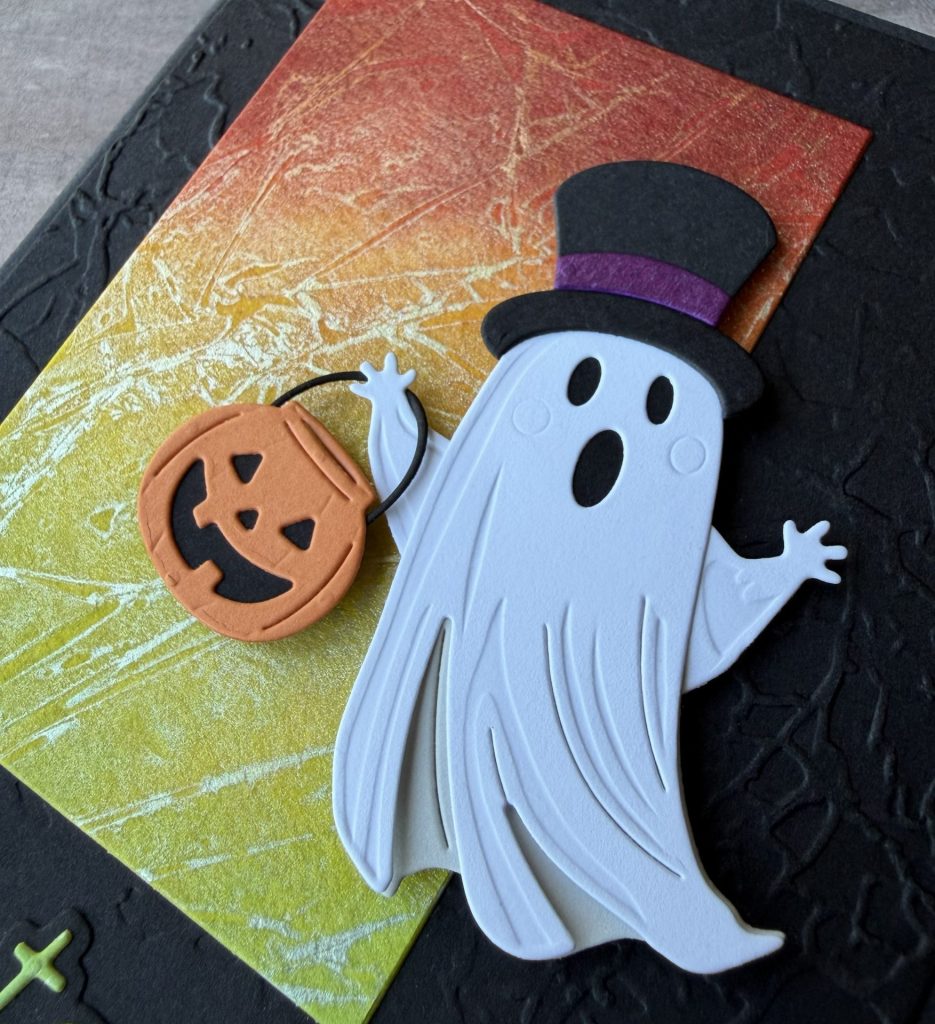 Spooktacular Ghost Halloween Card