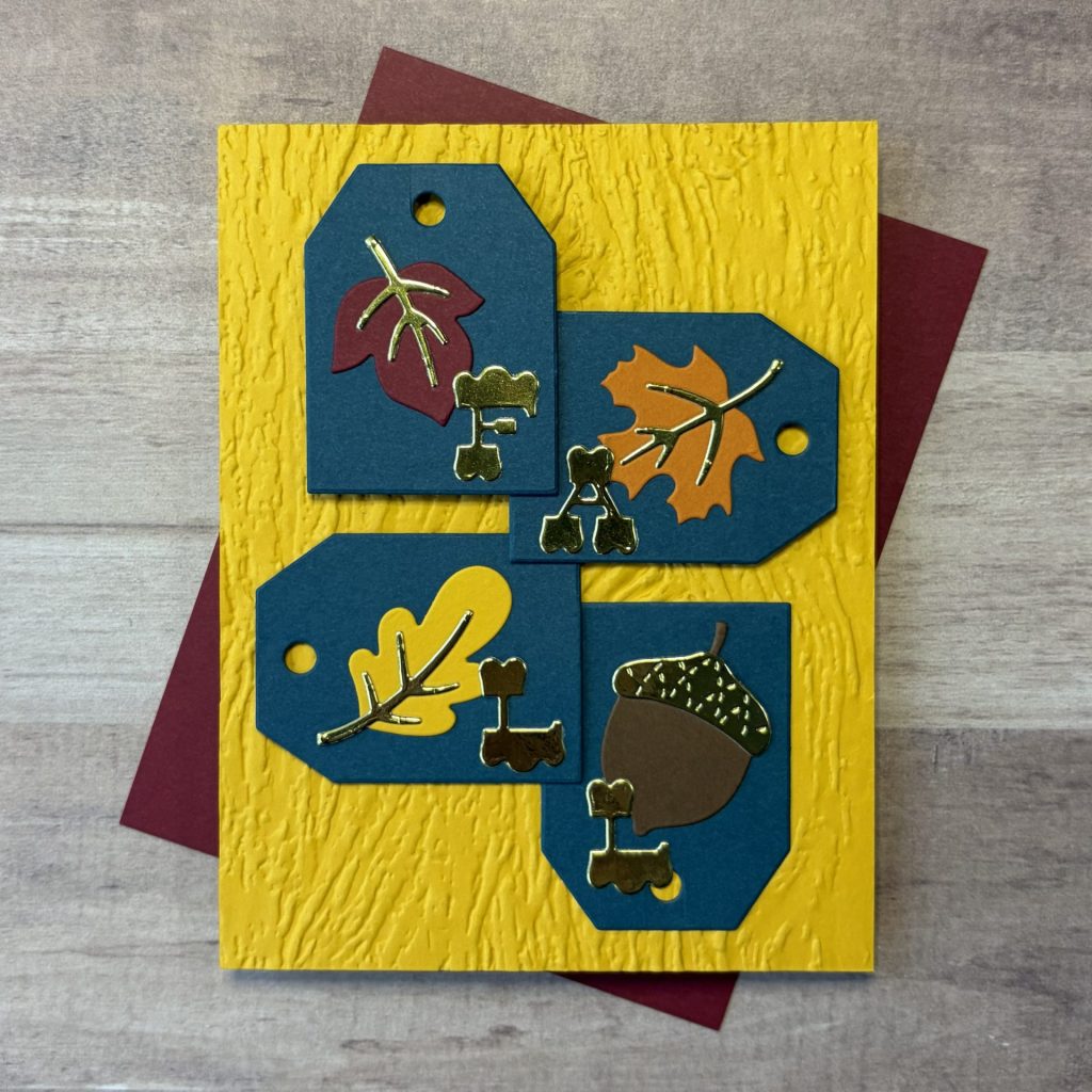 Fall Tag Panel Card