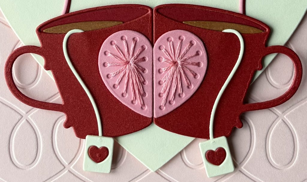 December Stitching Die of the Month Mugs