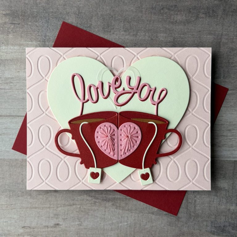 December Stitching Die of the Month Card