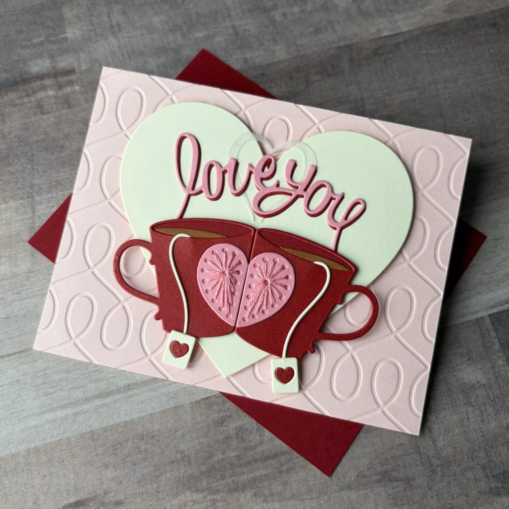 A Perfect Blend Valentine Card