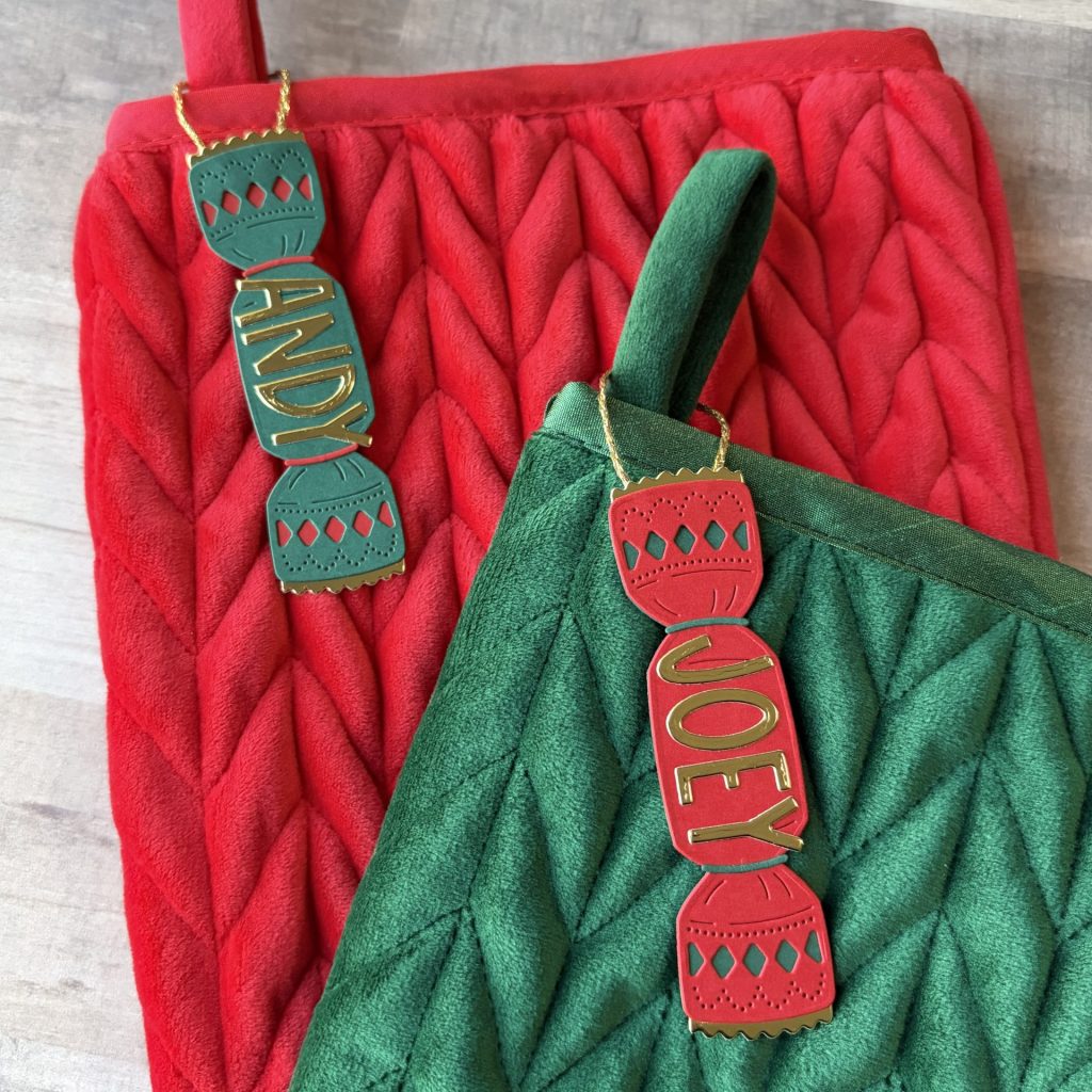 Personalized Christmas Cracker Tags
