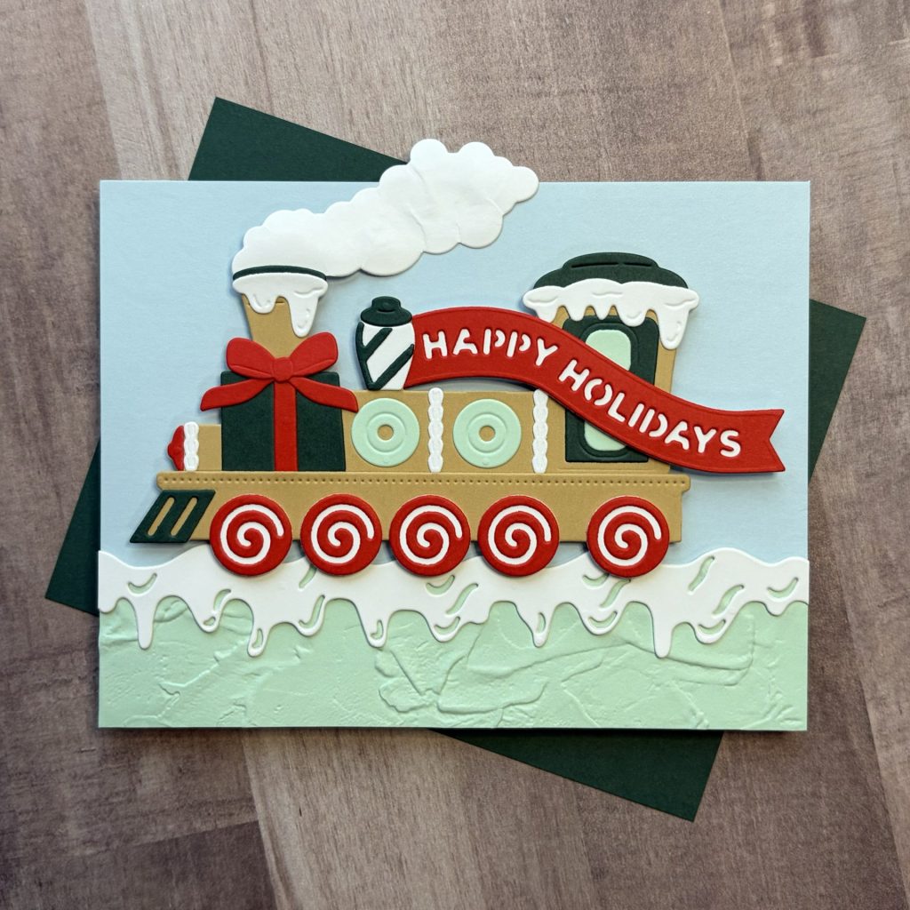 Sugar Cookie Train Card