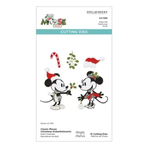 Classic Mouse Christmas Embellishments